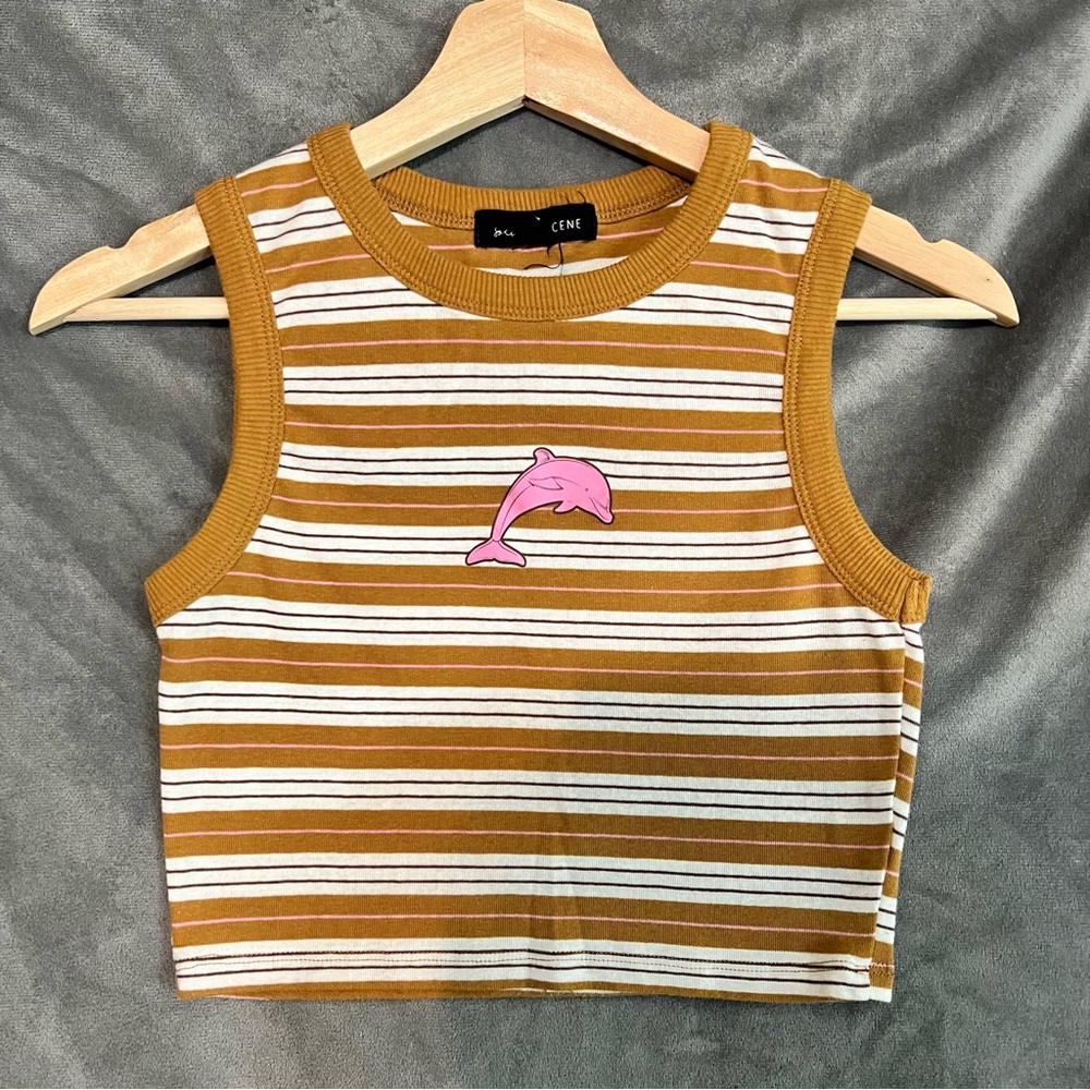 Cropped tank top